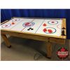 Image 2 : Air Hockey Table (32"H x 84"W x 43"D) (Slight warping - playable)