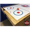 Image 3 : Air Hockey Table (32"H x 84"W x 43"D) (Slight warping - playable)