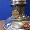 Image 2 : Hanging Aladdin Lamp Model No 5 Burner Nickle Plated Lamp (26"H)