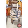 Image 2 : Wooden Barrel Type Washer & Wringer (47"H)