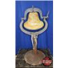 Image 1 : BELL: The C.S. Bell Co Hillsboro No. 2 Crystal Metal Bell "No. 2 Yoke 1886" on Stand (43"H)