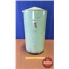 Image 1 : Metal Flour Bin (28"H x 14-1/2"Dia)