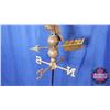 Image 3 : Eagle Copper Weathervane on Stand (60"H)