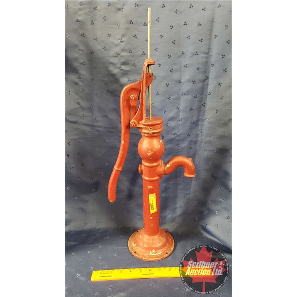 Red Mini Pump (24"H)