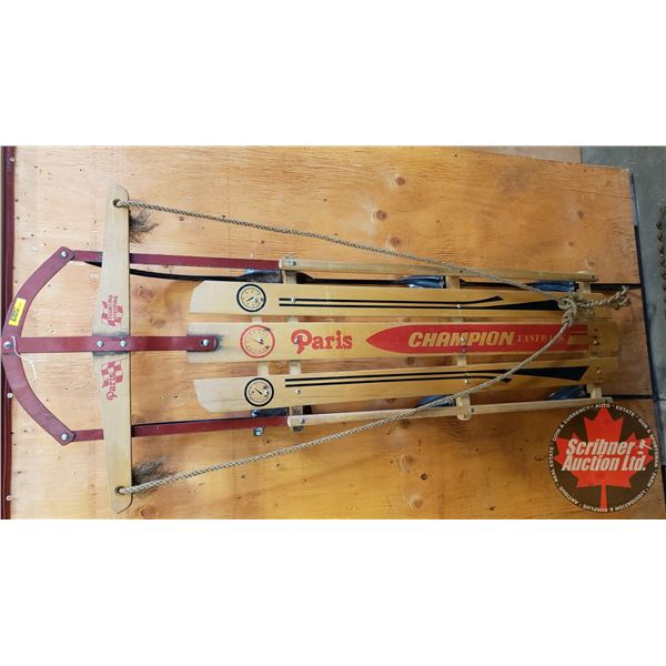 Paris Champion Fast Back Sleigh (60"L)