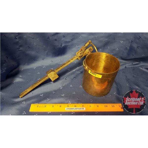 Brass Gurney Hanging Scale