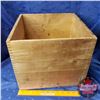 Image 2 : Wood Box: Canadian Butter Co-Op (12"H x 13-1/2"W x 13-1/2"D)