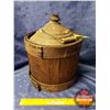 Image 2 : Flare Pot - Wood Clad 3 Gal (13"H)