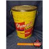 Image 2 : Olympic Pure Lard pail w/Lid (17-1/2"H)