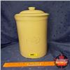 Image 1 : 1 Gallon Crock with Lid - Medalta Potteries Ltd. Medicine Hat (11" x 7-1/2" Dia) (Note: Unique - Lea