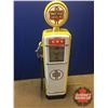 Image 2 : Gas Pump : White Rose "Gilbarco" (Note: Very Heavy) (88"H x 27"W x 16"D)