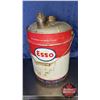 Image 2 : ESSO 5 Gallon Pail w/Spout (18"H x 11" Dia)