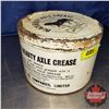 Image 1 : Black Beauty Axle Grease Tin (4-3/4"H x 6-1/2" Dia)