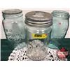 Image 1 : Mason Jars (3) : Blue Crown & Presto (w/Visible Lid)