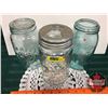 Image 2 : Mason Jars (3) : Blue Crown & Presto (w/Visible Lid)