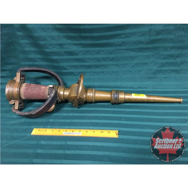 LaFrance Brass Fire Nosel (28"H)