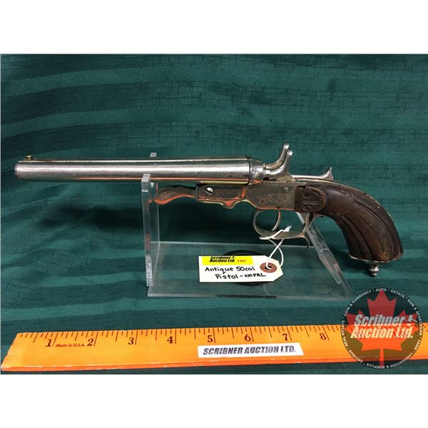 Antique Pistol: 50cal Break Action - Side x Side (S/N#383) No PAL Required