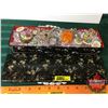 Image 1 : Assorted Vintage Jewellery in Trinket Box w/Faux Crystals
