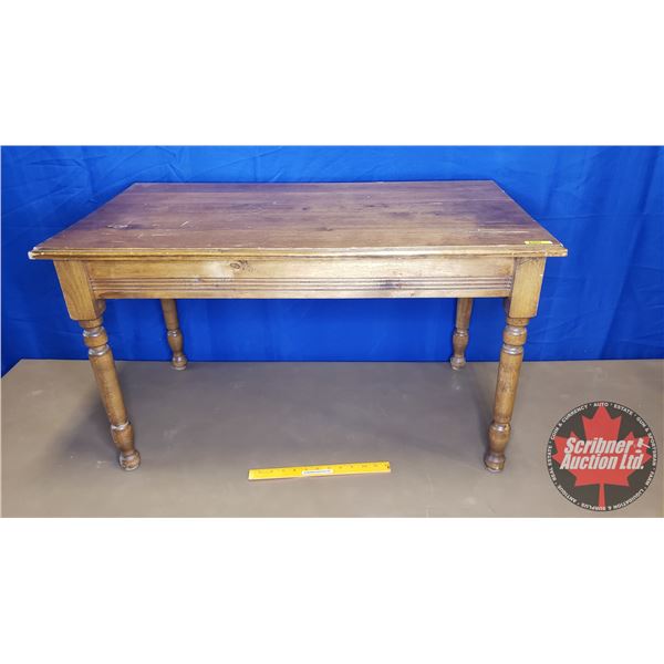 Wooden Coffee Table (21"H x 36"W x 20"D)