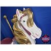 Image 2 : Philadelphia Toboggan Co. Carousel Horse (Painted) Light Weight - Hollow (60-1/2"H x 12"W x 60"D)