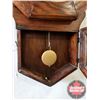 Image 2 : Arthur Peguegnat Hanging Calendar Wall Clock (Working) (26'H x 16-1/2"W x 5"D)