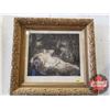 Image 1 : Large Cast Framed Print of Cymon & Iphignia (27-1/4"H x 29-1/2"W)