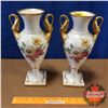 Image 1 : Amphora Vases (2) Made in Western Germany (11-1/4"H)