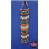 Image 1 : Native Warrior Chest Plate (Blue, Red, Yellow Beads) Plains Style (52"L)