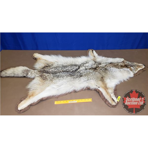 Coyote Rug (38"L x 31"W) (Canadian Buyers Only)