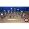 Image 1 : Tray Lot: Sealer Jars (8) & Lifter