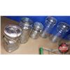 Image 3 : Tray Lot: Sealer Jars (8) & Lifter