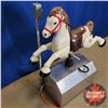 Image 2 : Department Store / Carnival Kiddie Mechanical Ride "Horse" (Working!) (49-1/2"H x 39"W x 16-1/2"D)