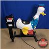 Image 1 : Department Store / Carnival Kiddie Mechanical Ride "Donald Duck" (Working!) (40-1/2"H x 40"W x 20"D)