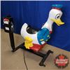 Image 2 : Department Store / Carnival Kiddie Mechanical Ride "Donald Duck" (Working!) (40-1/2"H x 40"W x 20"D)