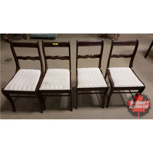 Dining Chairs (4) (33-1/2"H)