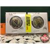 Image 1 : Canada Toonies (2) : Victory 2020 Color & Non Colorized
