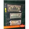 Image 1 : Canada $1 Bills (3): 1937, 1954, 1973  (See Pics for Signatures/Serial Numbers)