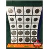 Image 2 : Canada Coins - Sheet of 20 : Fifty Cent 1918, 1969, 1973, 1974, 1996, 1997, 2000, 2001, 2013, 2016, 