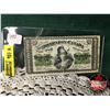 Image 1 : Dominion of Canada 1870 Twenty Five Cent "Shinplaster"  (See Pics for Signatures/Serial Numbers)