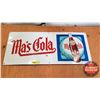 Image 1 : Single Sided Tin Sign : Vintage "Ma's Cola" (12" x 28")