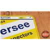 Image 2 : Single Sided Alum Sign : "Cole Hersee Quality Electrical Products" (Embossed) (15" x 24")