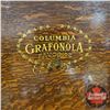 Image 2 : Columbia Grafonola Phonograph (Not Working) Comes With Variety of 78's