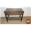 Image 3 : Two Drawer Desk:  33"H x 38"W x 22"D