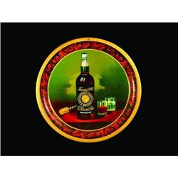 Buffalo Club Rye Whiskey Tin Serving Tray