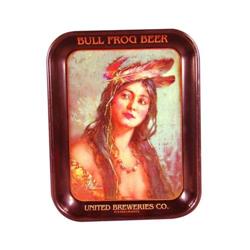 Bull Frog Beer Serving Tray