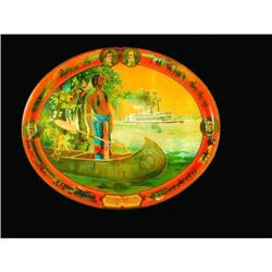 Lewis and Clark Tin Serving Tray