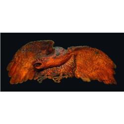 Hand Carved Wood Eagle