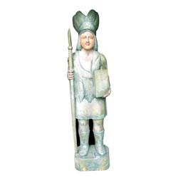 Early 1900s Naïve Art Cigar Store Indian