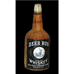 Deer Run Whiskey Bottle