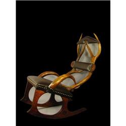 Elk Horn Rocking Chair